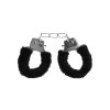 Pleasure Handcuffs Furry Black